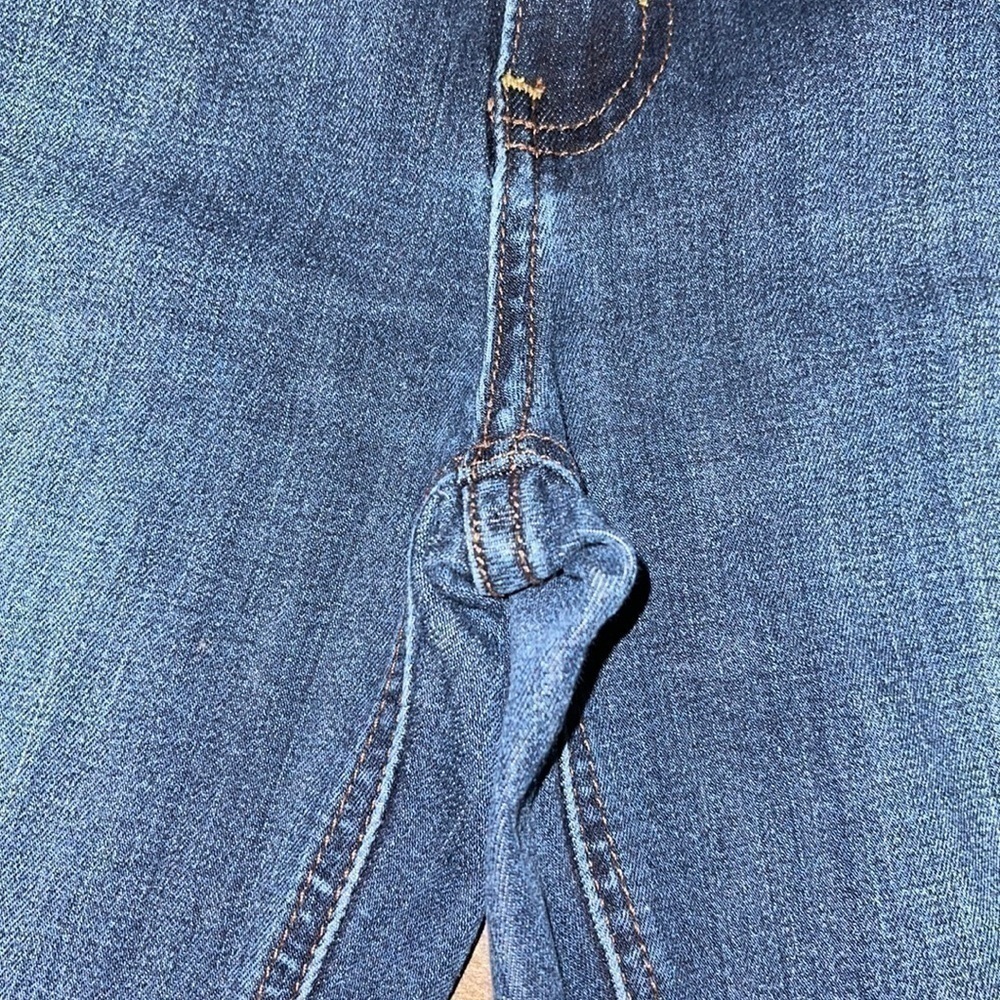 Just Black Blue distressed cropped Jeans Sz. 26 - Picture 14 of 17